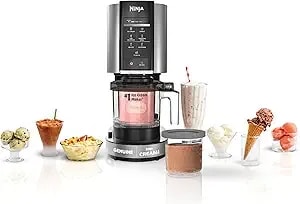 Ninja® Creami® 7-In-1 Ice Cream Maker, Ice Cream, Gelato And More, nc301 - Ninja Creami Transforms Frozen Bases Into Ice Cream, Sorbet And Milkshakes At A Button Touch, From Healthy To Indulgent.