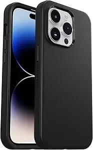 Otterbox Iphone 14 Pro (Only) Symmetry Series Case - Black, Ultra-Sleek, Wireless Charging Compatible, Raised Edges Protect Camera & Screen