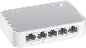 Learning Resources TL-SF1005D TP-Link 5-Port Fast Ethernet Unmanaged Switch - Plug And Play - Desktop