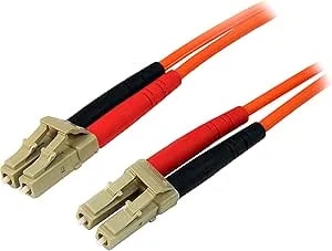 Startech.Com 15m Fiber Optic Cable - Multimode Duplex 50/125 - LSZH Fiber Jumper Cord - LC/LC