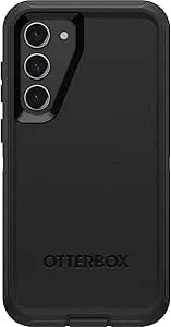 Otterbox Galaxy S23+ Defender Series Case - Black, Rugged & Durable, With Port Protection, Includes Holster Clip Kickstand