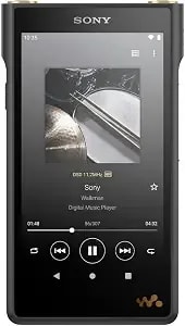 Sony Nw-wm1am2 Hi-Res 128gb Walkman Digital mp3 Music Player - Is Compatible, S-Mastertm Hx Amp Technology, Independently Developed, Large Solid High Polymer Capacitor, Ofc Milled Block