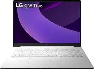 Lg Gram Pro 16-Inch Thin And Lightweight Laptop Computer, Ai-Enabled Intel Evo Edition Powered By Intel Core ultra7(Series 2) 255h Processor, Windows 11 Home, 16gb Ram, 1tb Ssd - Essence White