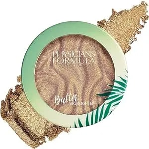 Physicians Formula Murumuru Butter Highlighter Makeup Face Powder Make Up, Champagne, Dermatologist Approved