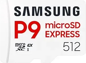 Samsung p9 Express Microsdxc Express Memory Card 512gb - Microsd For Nintendo-Switch™ 2 (Mb mk512t/Am)