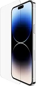 Belkin Ultraglass Scratch-Resistant Screen Protector Iphone 14 Pro Max - Nanotech Reinforced Glass, Up To 2x Stronger, Shatterproof, Case-Compatible, Crystal Clear, Easy Align Tray