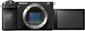 Sony Alpha 6700 – Aps-C Interchangeable Lens Camera With 26 Mp Sensor, 4k Video, Ai-Based Subject Recognition, Log Shooting, Lut Handling And Vlog Friendly Functions, Black