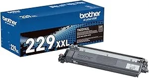 Brother Genuine TN229XXLBK Black Super High Yield Printer Toner Cartridge - Print Up To 4,500 Pages(1), Compatible With HL-L3295CDW, HL-L8245CDW, MFC-L3780CDW, And MFC-L8395CDW Printers