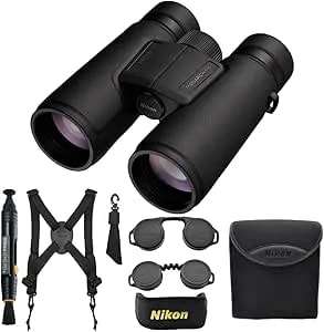 Nikon Monarch m5 12x42 Binocular Bundle With Lens Pen And Harness Bundle (3 Items)