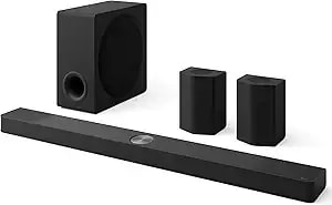 Lg s95ar 9.1.5 Ch. Home Theater Soundbar With Wireless Subwoofer, Dolby Atmos Audio, Tv Synergy, Wow Interface, Ai Room Calibration (2025 Model)