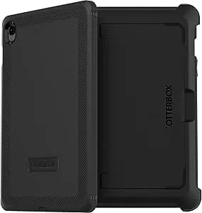 Otterbox Defender Case For Samsung Galaxy Tab s10 Fe, Galaxy Tab s9 Fe, Shockproof, Ultra-Rugged Protective Case With Built In Screen Protector, 2x Tested To Military Standard, Black