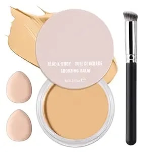 Under Eye Concealer For Dark Circles, Under Eye Brightener Color Correcting, Pro Full Coverage Concealer Tattoo Cover Up Makeup, Waterproof And Long Lasting Corrector De Ojeras (#04 Nougatine)
