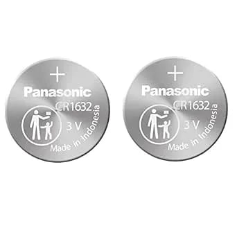 Panasonic cr1632-2 cr1632 3v Lithium Coin Battery (Pack Of 2)