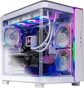 Skytech Gaming King 95 Desktop Pc, Ryzen 7 9800x3d 4.7 Ghz (5.2 Ghz), Nvidia Rtx 5070 Ti 16gb, 1tb gen4 Nvme Ssd, 32gb ddr5 Ram 5600 Rgb, 850w Gold Atx 3 Psu, 360mm Argb Aio, Wi-Fi, Win 11