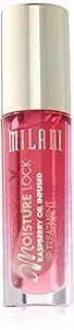 Milani Moisture Lock Oil Infused Lip Treatment, Nourishing Raspberry, 0.10 Ounce