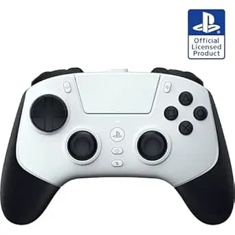 Razer Raiju v3 Pro Wireless Controller: Officially Licensed For Playstation, ps5, Pc - Lag-Free Esports Grade Performance - 6 Remappable Buttons - Customizable Tmr Thumbsticks - Fast Triggers - White