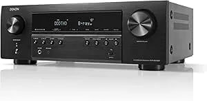 Denon Avr-s570bt Av Receiver 5.2 Channel 8k Ultra Hd Audio & Video, Stereo Receivers, Denon Avr Wireless Streaming Bluetooth, (4) 8k Hdmi Inputs, Earc, Hd Setup Assistant