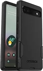 Otterbox Commuter Case For Google Pixel 6a, Shockproof, Drop Proof, Rugged, Protective Case, 3x Tested To Military Standard, Antimicrobial Protection, Black