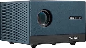 Viewsonic LX60HD 1080p LED Portable Projector With Built-In Google TV, H/V Keystone, Auto Focus, Bluetooth, And Wi-Fi For Smart Home Theater