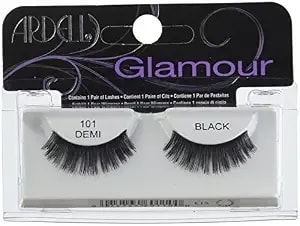 Ardell 101 Demi Black Fashion Lashes, 1 Count