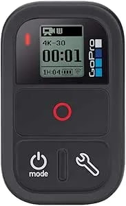 Gopro Smart Remote Control - Compatible With HERO8 Black, MAX, HERO7 Black, HERO6 Black, HERO5 Black, HERO5 Session, And Fusion (Gopro Official Accessory)