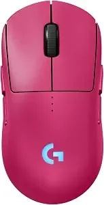 Logitech G Pro 2 Lightspeed Wireless Gaming Mouse, Right- Or Left-Handed Mouse With Up To 4 Customizable And Switchable Magnetic Side Buttons, 44k Dpi Sensor, Usb-C Charging, For Pc/Mac - Magenta