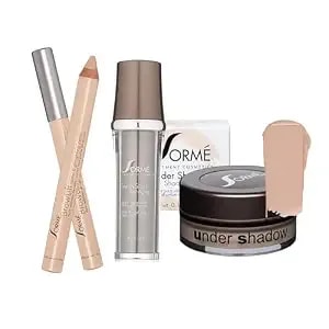 Sorm Eye Essentials Bundle Includes Eyebrow Highlighter, Under Shadow Primer & Smearproof Eyeliner In Beige