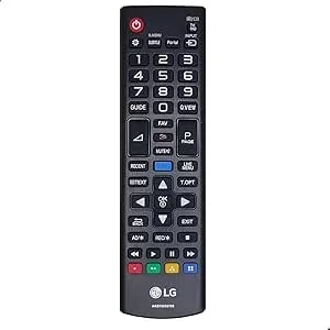 Lg AKB75055701 Television Remote Control Genuine Original Equipment Manufacturer (OEM) Part