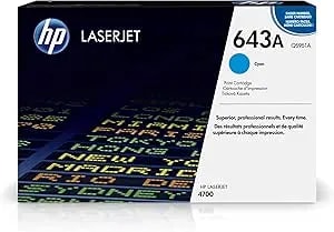 Hp 643a Cyan Toner Cartridge - Works Color Laserjet 4700 Series - q5951a