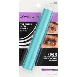 Covergirl The Super Sizer Fibers Mascara, Very Black, 1 Count