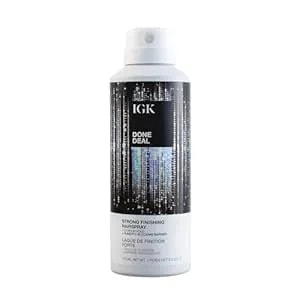 Igk Done Deal Strong Hold Finishing Hairspray – Long-Lasting, Humidity-Resistant, Brushable, Firm Control For All Hair Types, 5 Oz