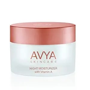Avya Night Moisturizer (1.7oz) - Advanced Ayurvedic Skincare/Retinol Cream With Antioxidants/Reduces Fine Lines And Wrinkles
