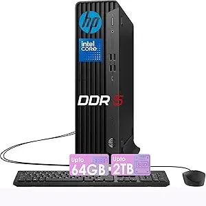 Hp Elitedesk 805 g9 Small Form Factor Desktop • 8gb ddr5 Ram • 1tb Ssd • ryzen5 Processor(1.3 Times Faster Than Intel i7-1255u) • Dual Display Support(Hdmi+Dp) • Rj-45 • Windows 11 • Wired Kb&Mouse