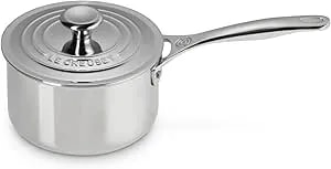 Le Creuset Tri-Ply Stainless Steel 2 Quart Saucepan