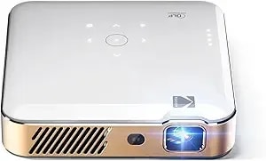 Kodak Luma 500 Mini Projector - 150 Ansi Lumens - Outdoor Movie & Tv Projector For Backyard & Camping - Compatible With Google Tv & Chromecast Display, Netflix-Certified - 2-Hour Eco-Mode Battery