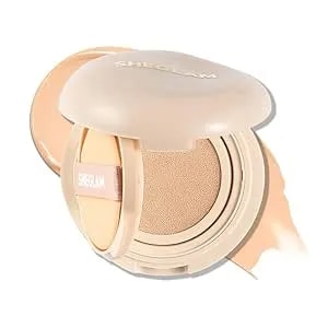 Sheglam Lock & Go Long-Lasting Cushion Foundation Soft Matte Weightless Waterproof For Flawless Base Makeup-Porcelain