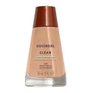 Covergirl Clean Liquid Foundation, Perfect Beige 148, Pack Of 1