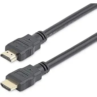 Startech.Com 3m (10ft) Hdmi Cable - 4k High Speed Hdmi Cable With Ethernet - Uhd 4k 30hz Video - Hdmi 1.4 Cable - Ultra Hd Hdmi Monitors, Projectors, Tvs & Displays - Black Hdmi Cord - M/M (hdmm3m)