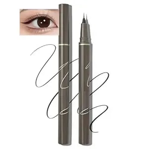 Ultra Fine Liquid Eyeliner Pencils- Slim Felt Tip For Precise Eye Lines, Waterproof, Smudge Proof & Quick-Drying, Winged Liner And Inner Corner. Long Lasting All Day Makeup, Smooth & Lightweight
