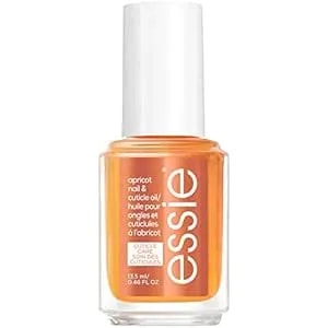 Essie Nail Care, 8-Free Vegan, Apricot Nail And Cuticle Oil, Softened And Nourished Cuticles, 0.46 Fl Oz