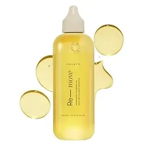 Haleys Korean Skin Care Nourishing Cleansing Oil - Makeup Remover & Oil Cleanser For Face With Olive, Vitamin E & Rosemary Oils - Gentle, Effective Facial Cleanser, Travel-Friendly Nozzle