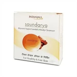 Patanjali Saundarya Sandal Body Cleanser, 75g [Pack Of 5]