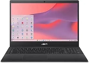 ASUS Chromebook CX1, 15.6" FHD Nanoedge Display, Intel Celeron N4500 Processor, 128GB Emmc Storage, 4GB RAM, Chromeos, Mineral Gray, CX1500CKA-SS48F