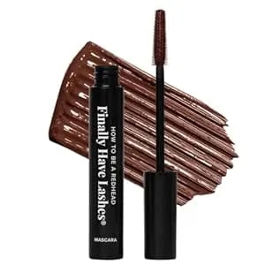 How To Be A Redhead Finally Have Lashes Enhancing Mascara (Brown)