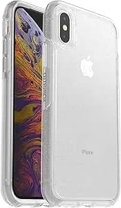 Otterbox Symmetry Clear Series Case For Iphone Xs & Iphone X - Non-Retail Packaging - Stardust (Silver Flake/Clear)