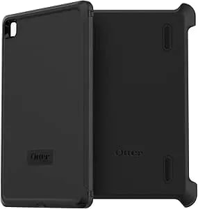 Otterbox Defender Case For Samsung Galaxy Tab a7, Shockproof, Ultra-Rugged Protective Case With Built In Screen Protector, 2x Tested To Military Standard, Black, Non-Retail Packaging