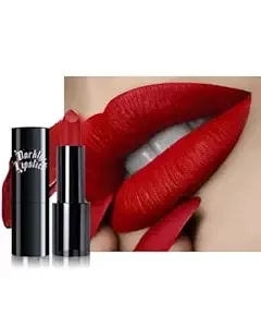 Red Lipstick Long Lasting For Women, Hydrating Matte Velvet Lip Gloss Nude Liquid Lipstick Nude Intense Lip Color Non Stick Smudge-Proof & Waterproof Lipgloss Bold Glow Goth Lip Stick Makeup-03