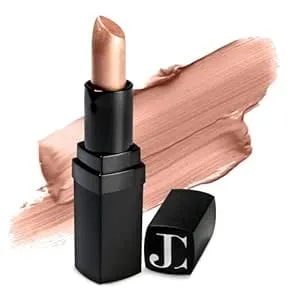 Juwel Cosmetics Frosted Finish Lipstick, Long Wear Moisture-Rich Shades With Natural Minerals, Matte Lipstick Contains Shea Butter, Grapeseed & Avocado Oils, Lead-Free, Gilded