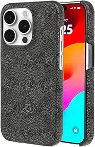 Coach Signature Canvas Slim Wrap Iphone 15 Pro Case, Compatible With Wireless Charging - Signature Charcoal