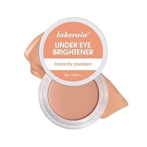 Under Eye Brightener & Concealer - Hydrating Color Corrector For Dark Circles, Lightweight Undereye Brightening Cream With Hyaluronic Acid & Shea Butter, Smooth & Blendable (Warm Nude, 1)